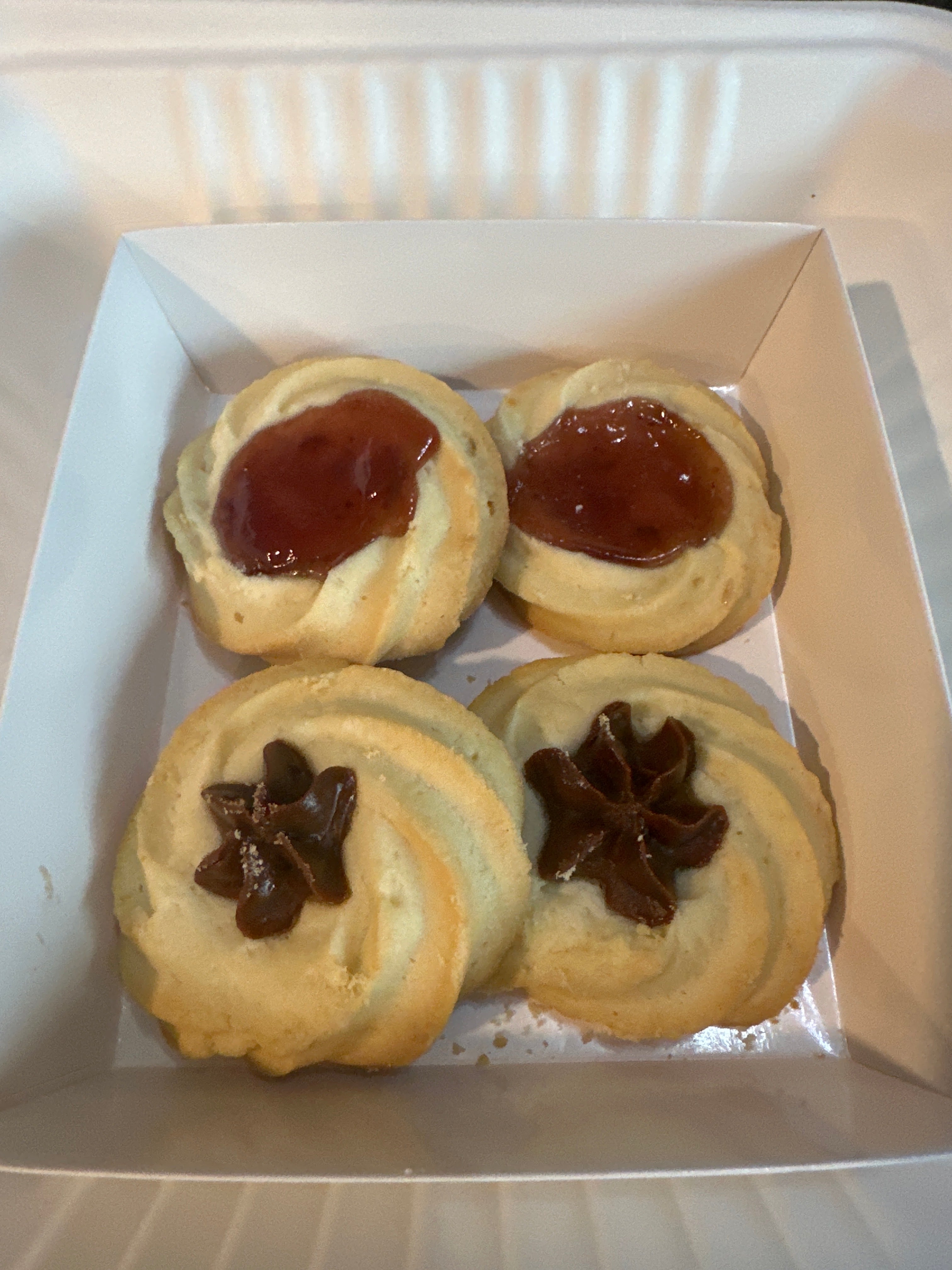 Spritz butter cookies