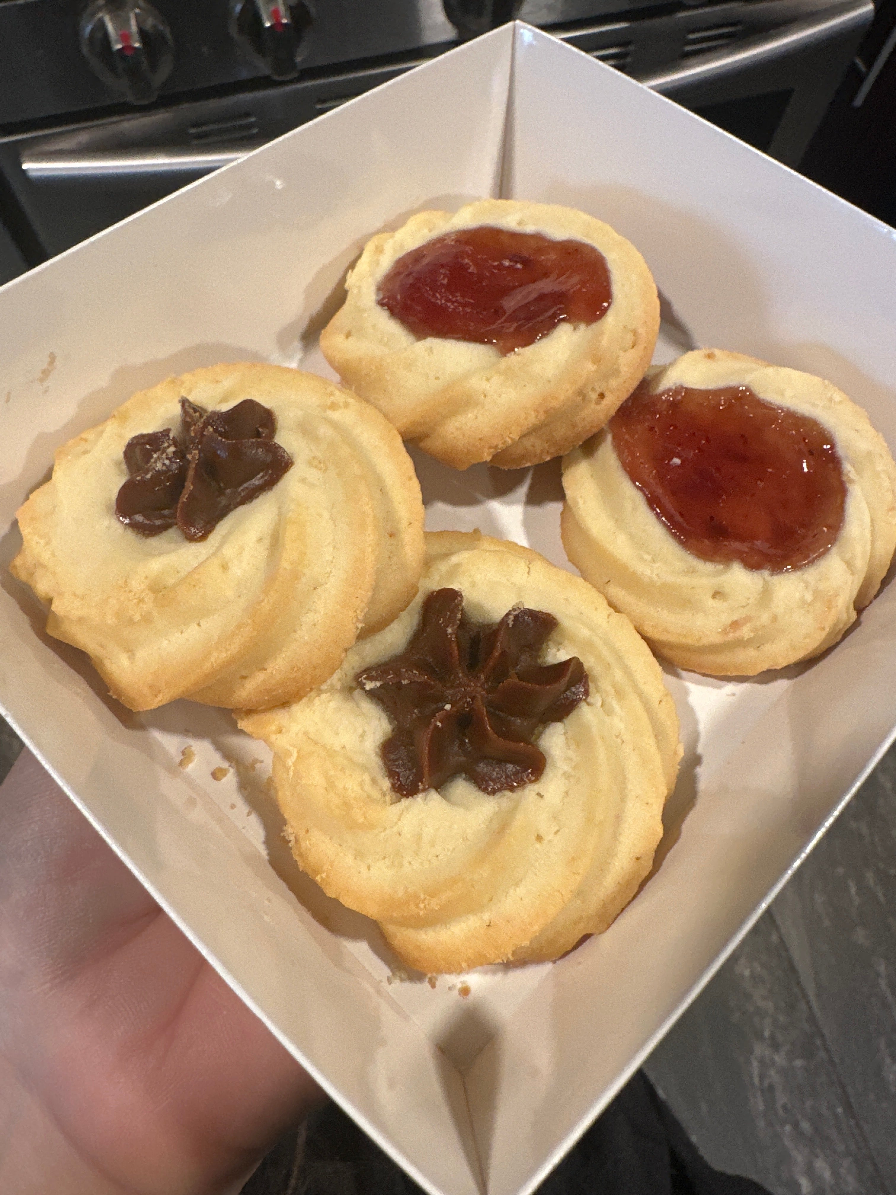 Spritz butter cookies